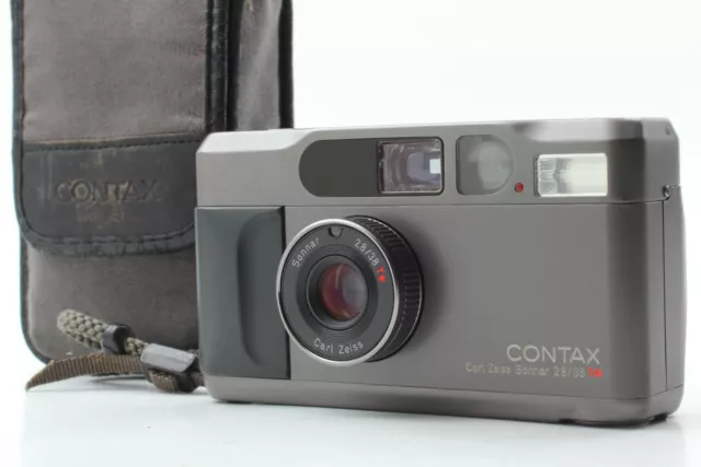 [Near MINT] Contax T2 Titan Black 35mm Point & Shoot Film Camera From JAPAN