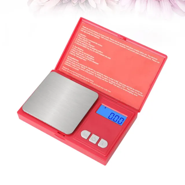 Bilancia di pesatura mini scala tascabile gioielli oro bilancia preciso rossetto digitale
