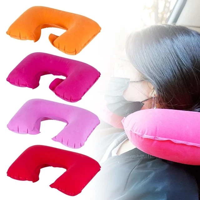 Camping Flight Rest U-Shaped Neck Pillow Inflatable Pillow Neck Protection