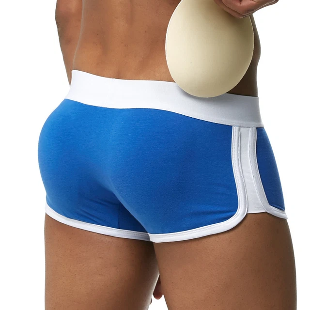 MEN - Boxer Con Relleno Delantero Y Trasero - Calzoncillo Hombre EUR 18,00 - PicClick FR