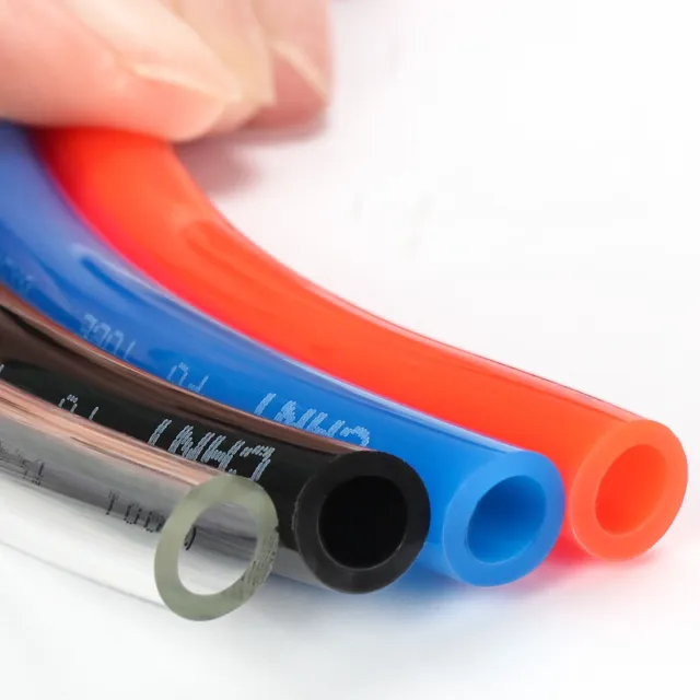 Manguera de tubo neumático de tubo de aire flexible de poliuretano de 1 m de poliuretano Ø 4 mm-16 mm