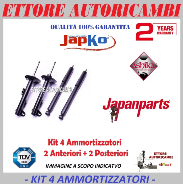 Kit 4 Ammortizzatori Japanparts Alfa Romeo Giulietta (940) Dal 2010-> Nuovi