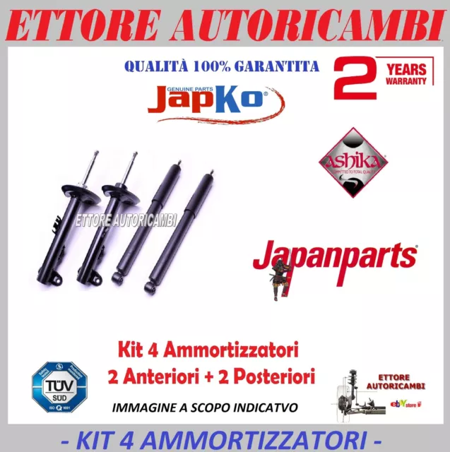 Kit 4 Ammortizzatori Japanparts Alfa Romeo Mito Nuovi Tutti I Modelli