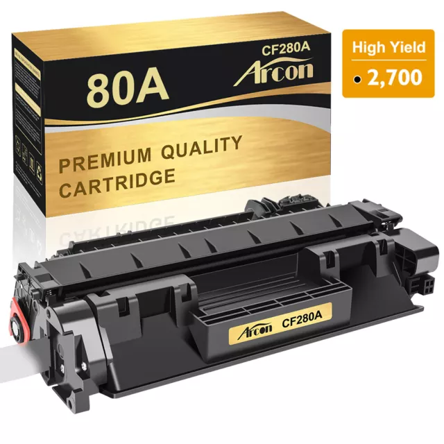 1 Pack CF280A 80A Toner Compatible With HP LaserJet Pro 400 M401a M401dw M401dne