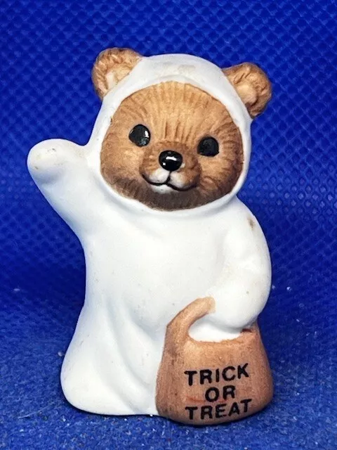 Vintage Homco Baby Boy Teddy Bear Halloween Trick or Treat 5209 Figurine