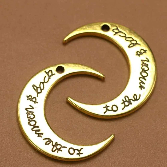 20 Pcs Jewelry Making Pendants Bracelet Charms Antique Alloy Craft Necklace