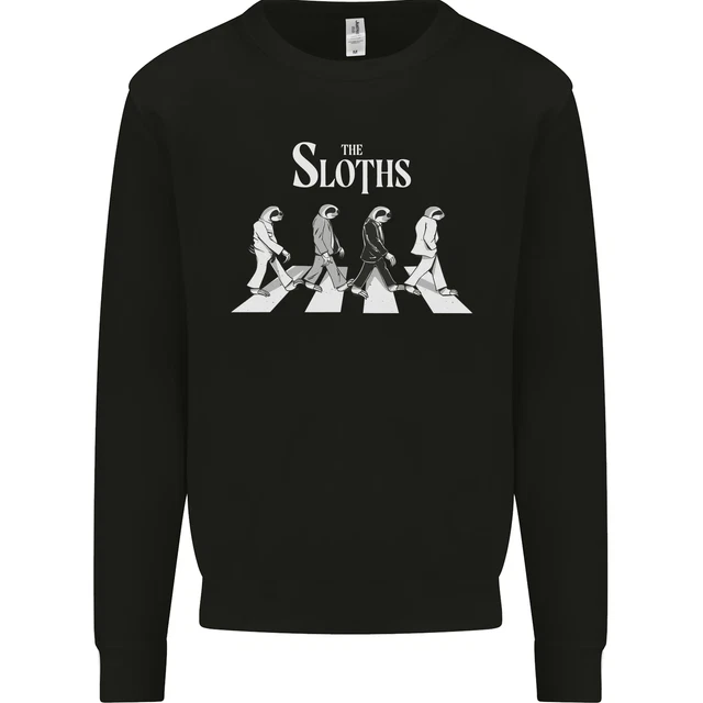 The Sloths Funny Music Parody Mens Sweatshirt Jumper