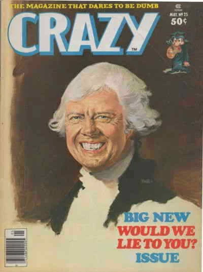 Crazy (Magazine) #25 FN; Marvel | Jimmy Carter - we combine shipping