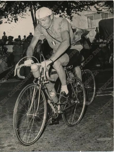 1955 Roma Giuseppe Fallarini Campionati mondo dilettanti Ciclismo Fotografia