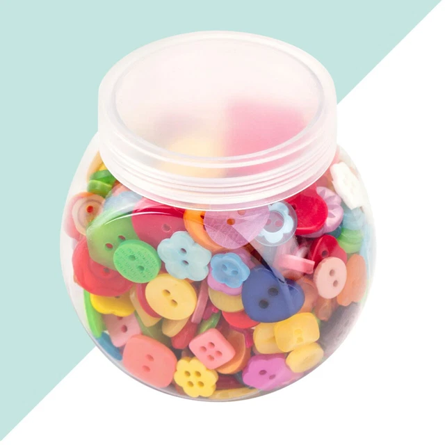 100 Bottoni A Fiore Colorati 12.5mm - Per Cucito, Maglieria E Fai Da Te, Plastica Alta Qualità - Foto 7