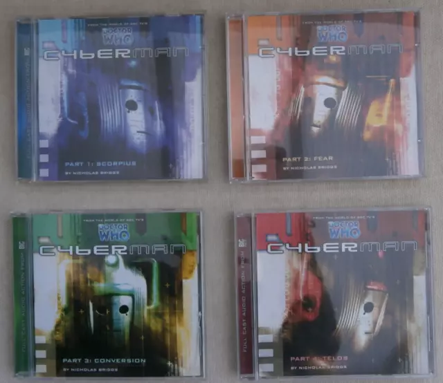 Doctor Who - Cyberman - 4 Part Audio Drama   4 Ex cond Cds    Big Finish  DR Who