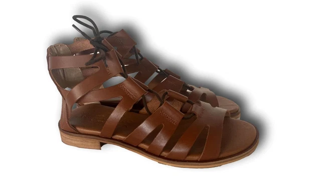 RAQUEL PEREZ Alchimiste Sandales Basses Femme Véritable Cuir 2