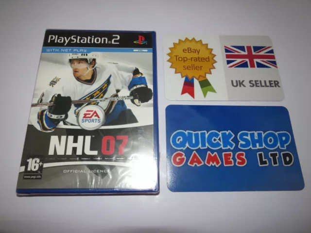 NHL 07 SONY PLAYSTATION PS2 Pal Nuovo Sigillato