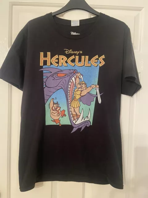 Men’s S Disney’s Hercules Black T-shirt