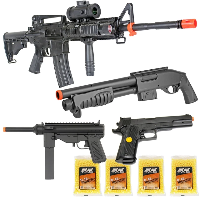 BBTAC AIRSOFT GUN Package Fast Response Team Loadout Rifle SMG Shotgun