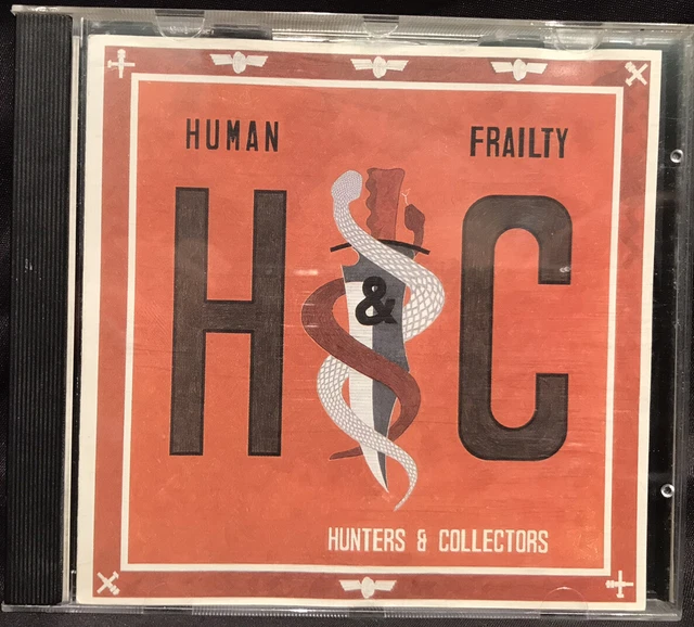 HUNTERS & COLLECTORS Human Frailty CD NO BARCODE White Label CD53205 ...