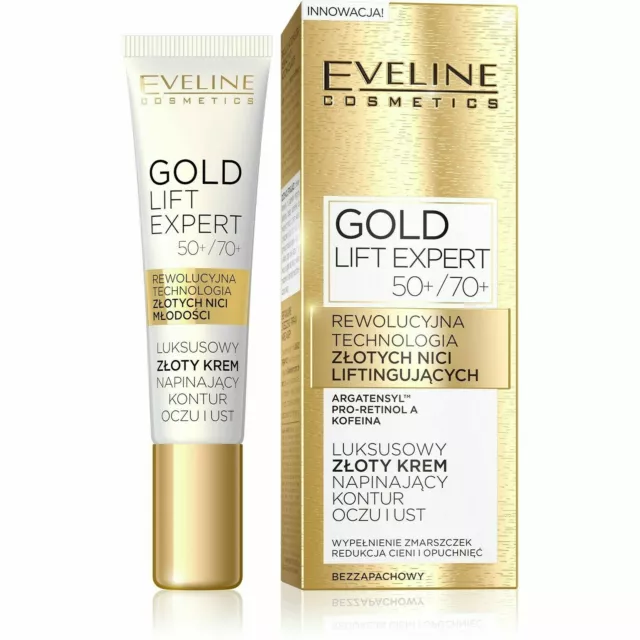 EVELINE Gold Lift Expert 50+/70+ Straffend Antii Falten 15 ml