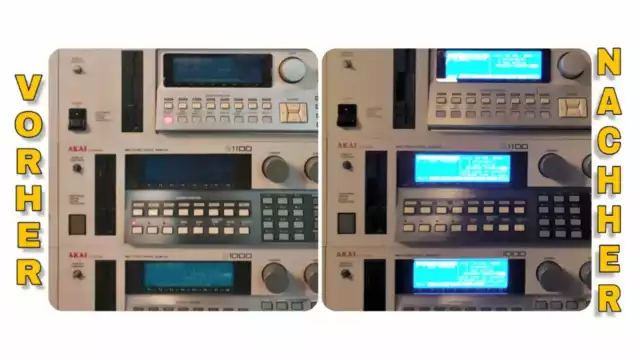 Akai S 1000, S 1000PB, S 1100 MX 76 LED Display