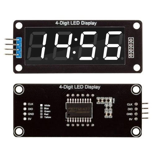 White 0.56" TM1637 4-Bit Digital LED Display Clock Tube Display For Arduino