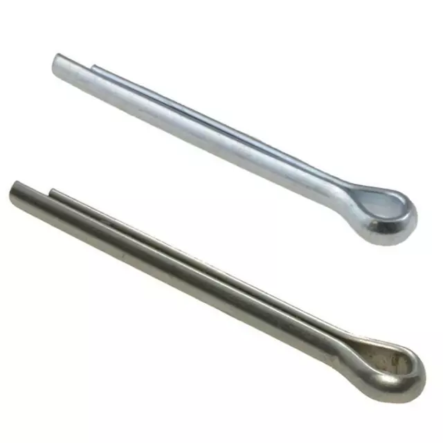 M3.2 (3.2mm) Metric COTTER PIN Split Pin STAINLESS & ZINC PLATED