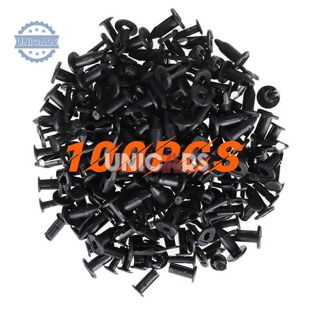 100X Fender Clips Body Rivets for HONDA TRX 400 EX 400EX 300EX TRX450R PLASTIC