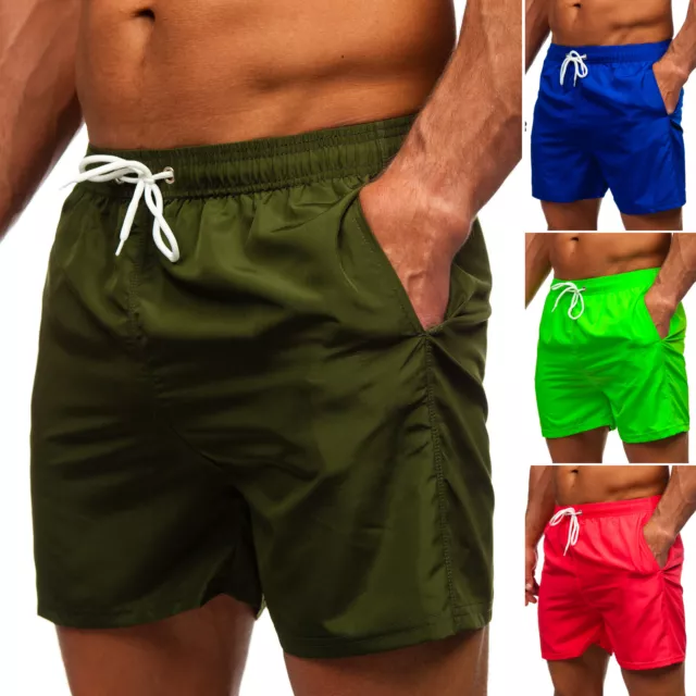 Jueshanzj Herren Badehose Schwimmhose - Kurze Sport-Badehose Aus Nylon, Größen XL Bis XXXXL