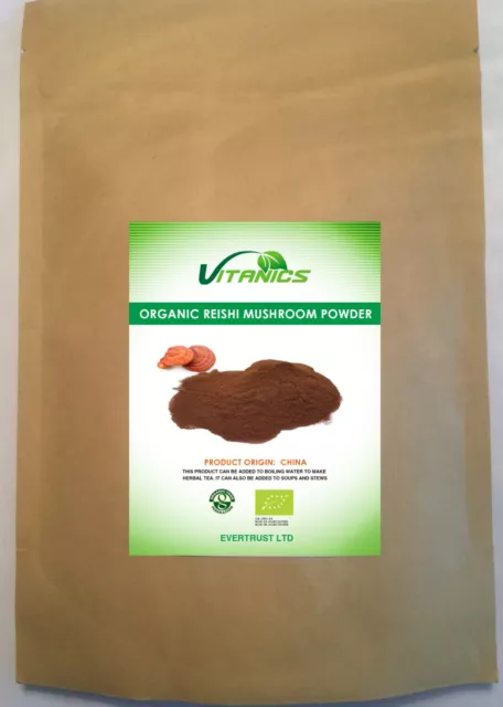 Organic Reishi Mushroom Powder