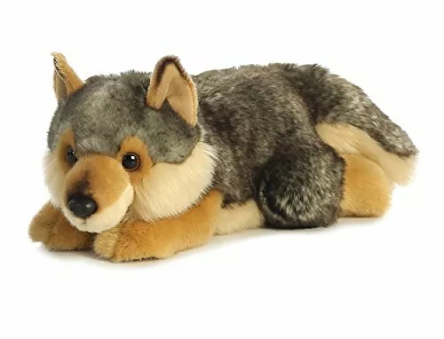 Aurora Miyoni Lobo Peluche 27.9cm 26264 Calidad Juguete Osito