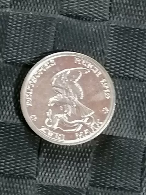 2Mark Deutsches Reich Silber Münze