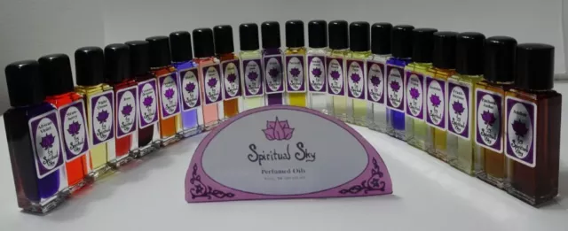 22 Fragrances ~ Spiritual Sky Perfume Oils - 8 mls ~ Free Post AU  Spiritual Sky
