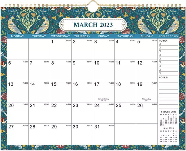 20232024 CALENDAR Wall Calendar 20232024, 18 Months Calendar from