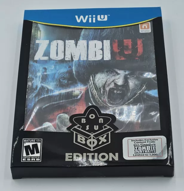 Zombiu - (Nintendo Wii U) Bonus Box-Rare Limited Edition #99 out of 1,000  🧟‍