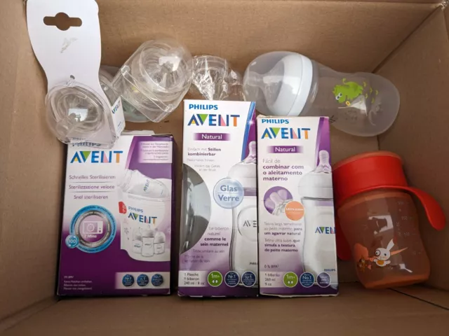 Baby Retoure Starter Set Geprüft Phillips Avent Flaschen