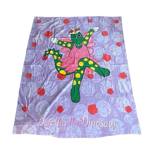 THE WIGGLES DOROTHY the Dinosaur Vintage Double Bed Doona Duvet Quilt