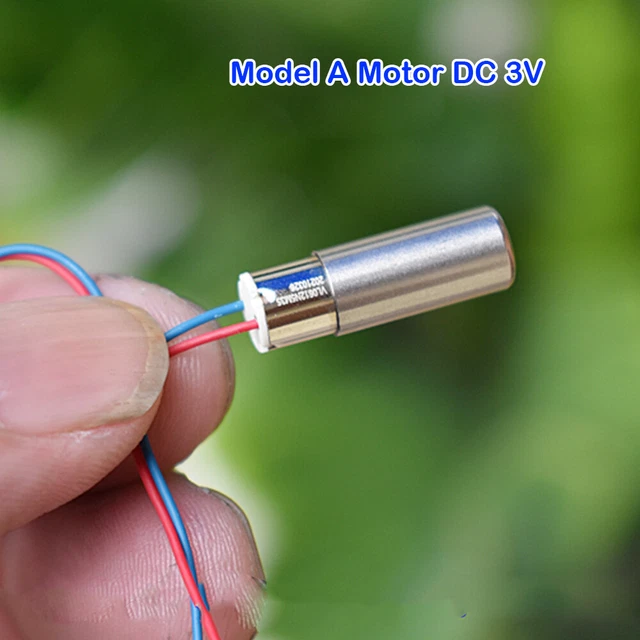 Lot De 5 Micro-moteurs Vibrants 3V-6V - 28x12 Mm, Pour Modélisme, Massage, Appareils électroniques