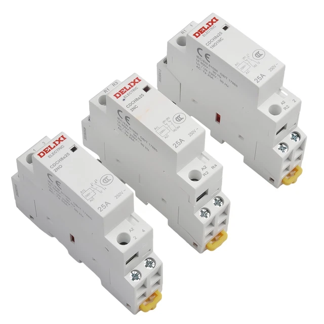 Contacteur D'éclairage Siemens CLM1C06120 - 6 Pôles - Mécanique - Neuf Avec Défauts Mineurs