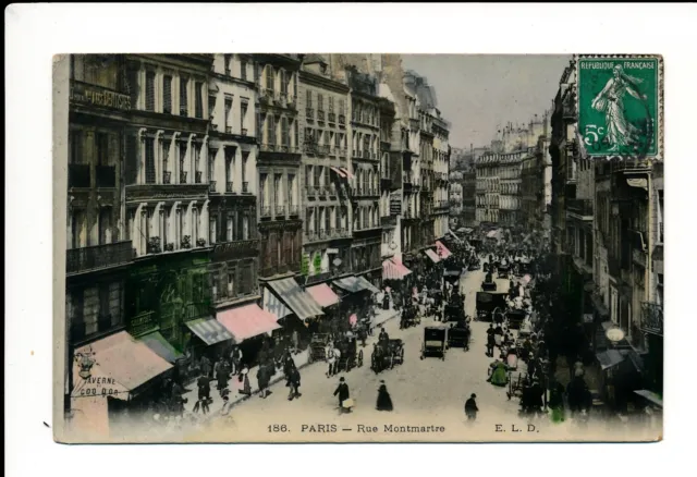 C13935 - Une Carte Postale Ancienne - Paris - Rue Montmartre