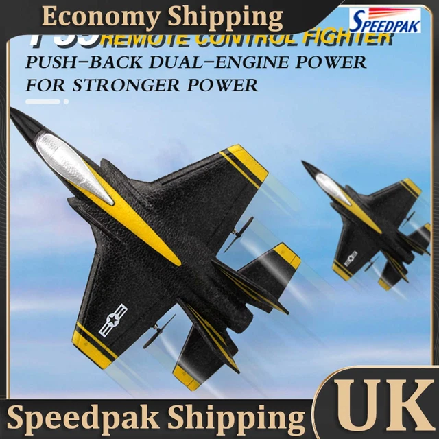 NEW 2.4GHz 2 Channels RC Aircraft Fixed Wing EPP Foam Electric Remote Control Gl