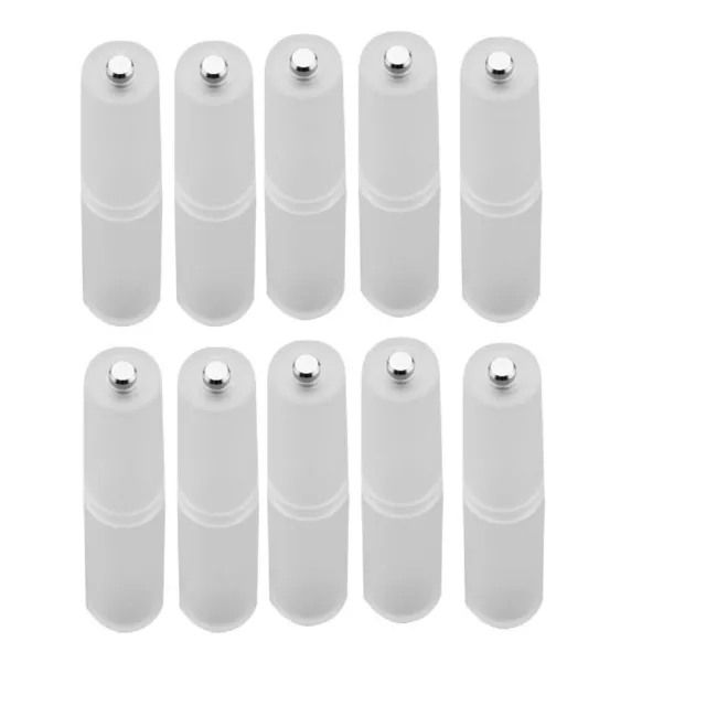 10 Pcs/Set AAA To AA  Battery Converter Adapter Batteries Holder Case Switcher