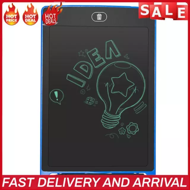 LCD Writing Tablet LCD Display Tablet with Pen 8.5 Inch (Blue Single Color)