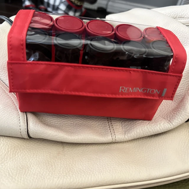 REMINGTON Electric Hot Hair Curlers Travel Pageant 10 Rollers With Clips NEW