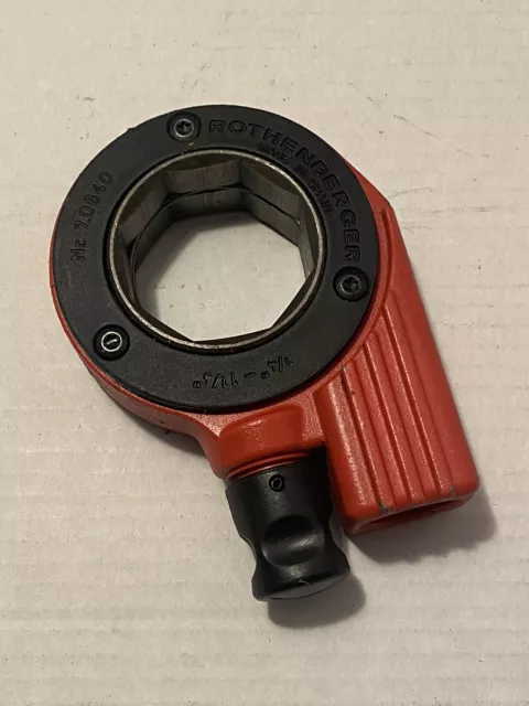 Rothenberger Ratchet Threader Head Nr. 7.0840 1/4-1.1/4 Die Head