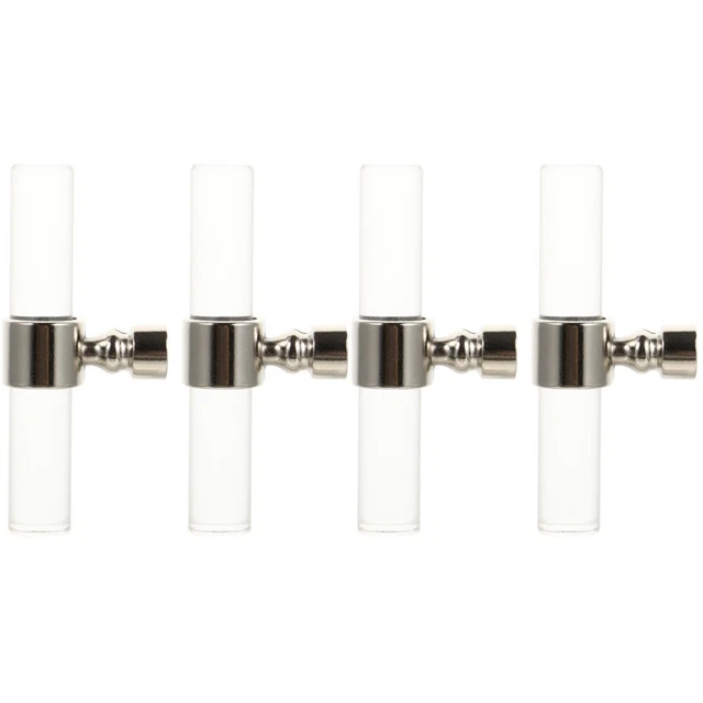 4 Pcs Acrylic Handle Zinc Alloy Glass Cabinet Knobs Cupboard Kitchen Handles