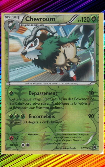 Chevroum Reverse - XY8:Impulsion Turbo - 17/162 - Carte Pokemon Neuve Française