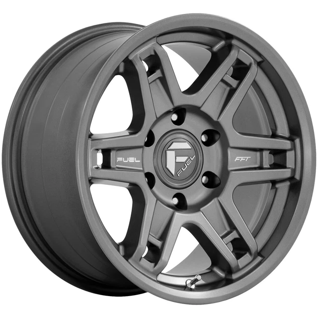 Fuel D838 Slayer 17x8.5 6x5.5" +1mm Gunmetal Wheel Rim 17" Inch