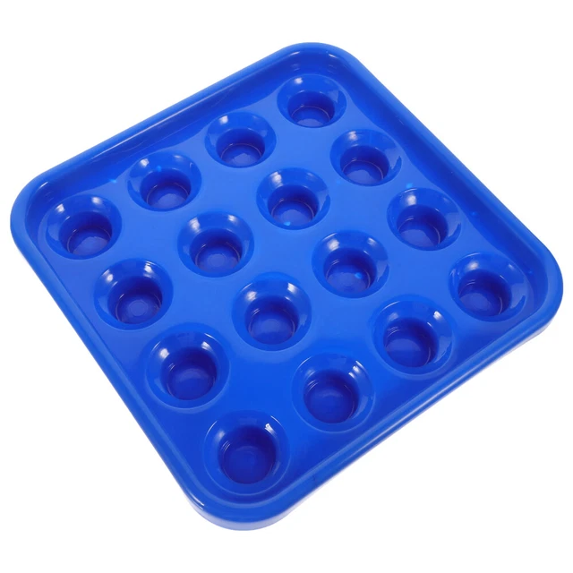 Plateau De Transport ZJchao Pour 16 Boules De Billard – Rangement Solide Et Pratique Pour Salle De Billard Ou Maison