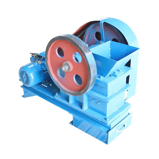 3.1"x 6.2" Inlet Jaw Crusher Hard ores /rocks Mill Jaw Breaker 220V  1430 rpm