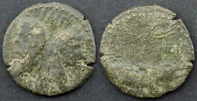 Dupondius /As de Nîmes en Cuivre d'Agrippa et Auguste -10 à + 10 après JC (L052)