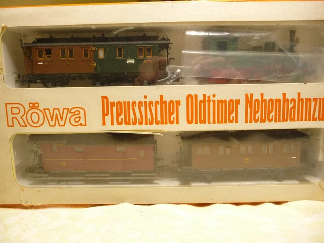 Röwa H0 - 1041 - Locomotive à vapeur - BR 89 avec patine