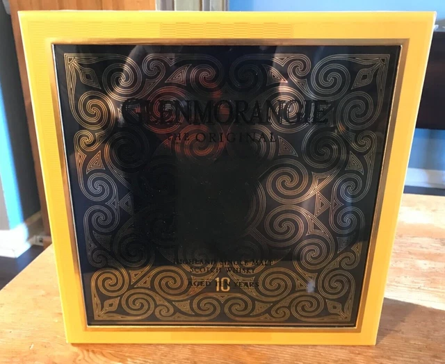 Glenmorangie Gif Box Scotch Whisky Box Translucent Top 11" x 11" Whiskey